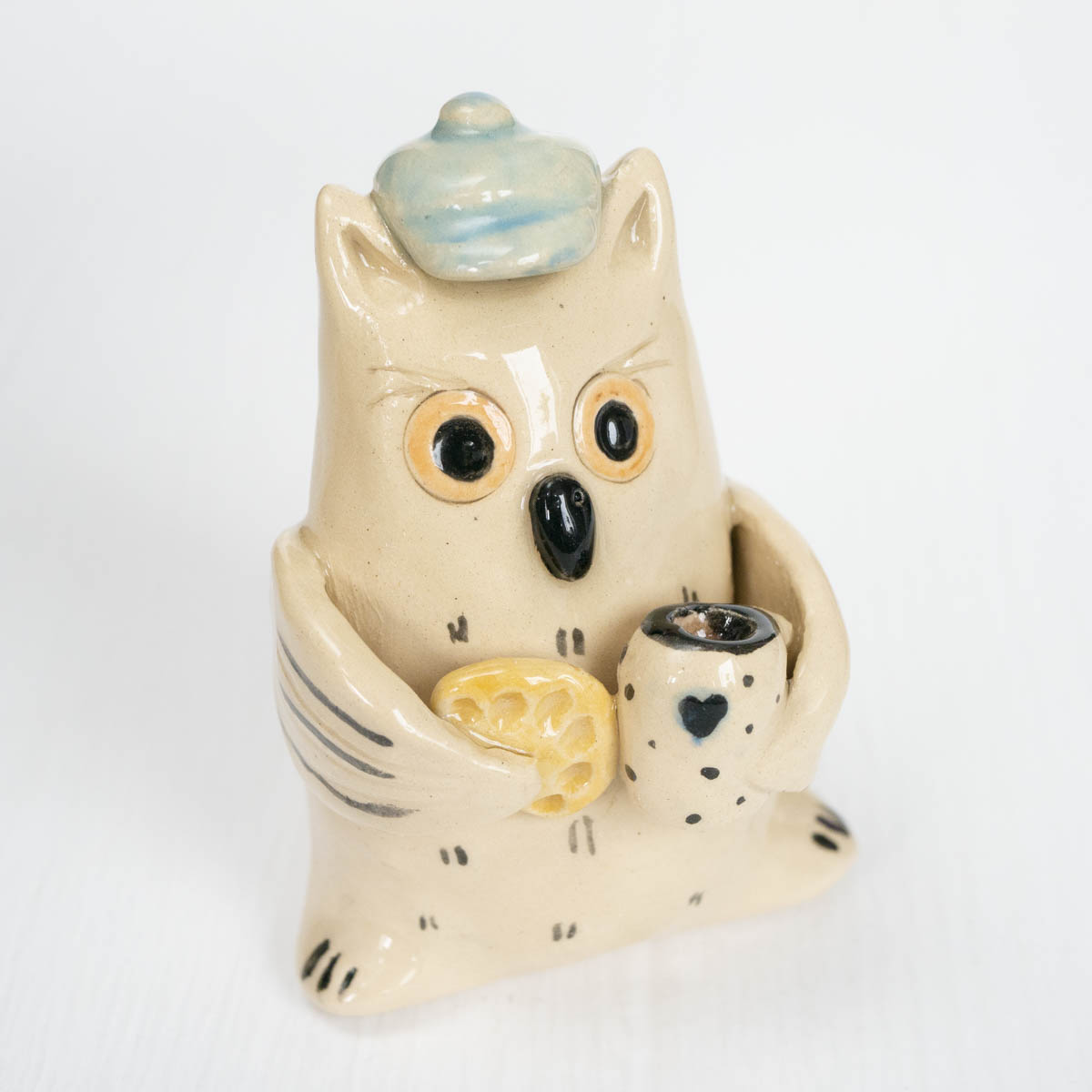 Фигурка, сова, ручная работа модель 1991