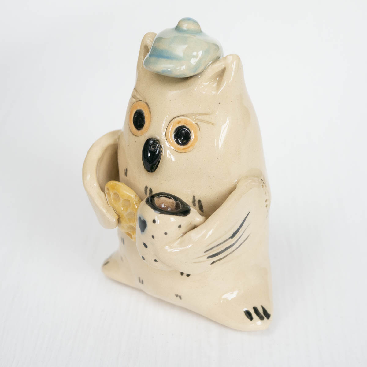 Фигурка, сова, ручная работа модель 1991