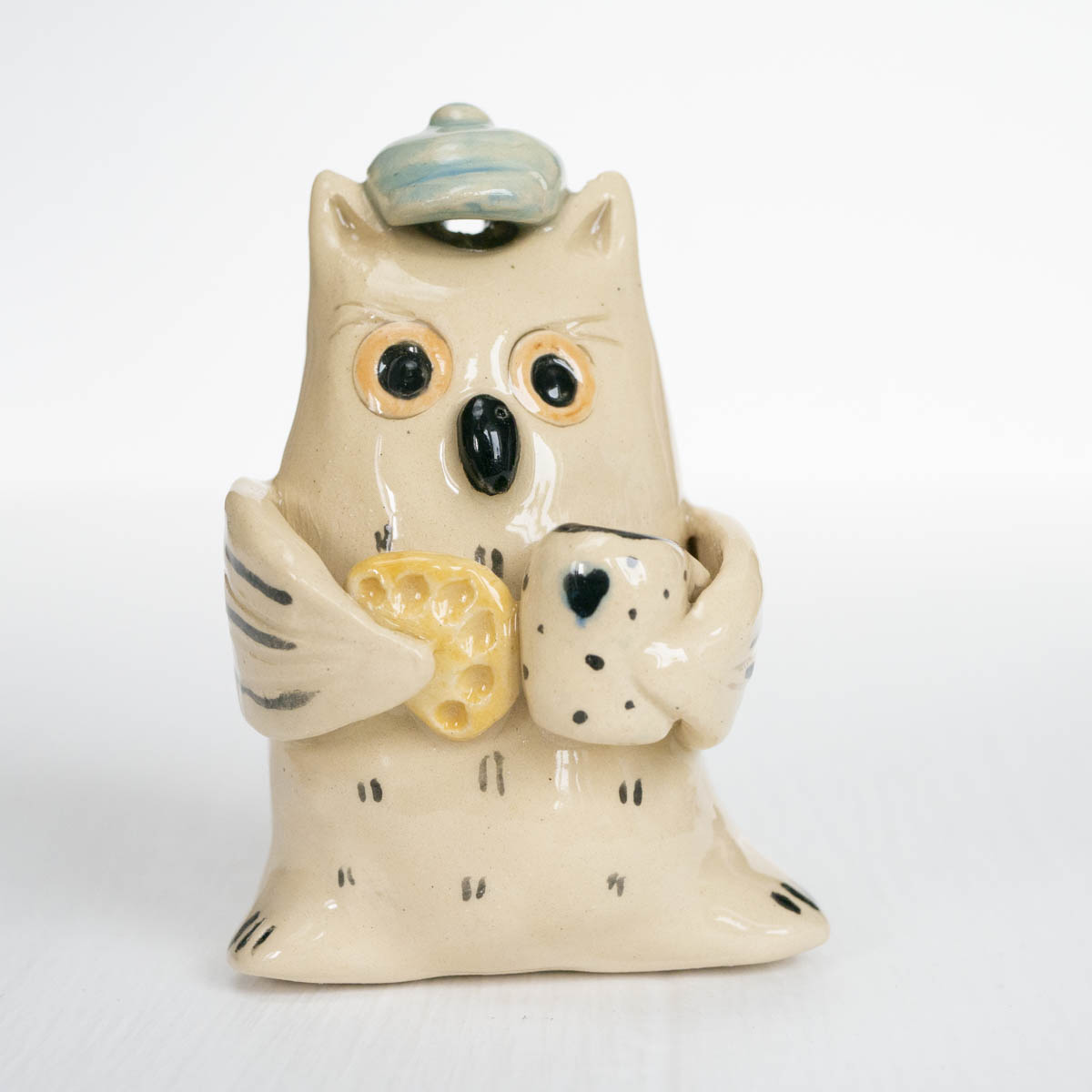 Фигурка, сова, ручная работа модель 1991
