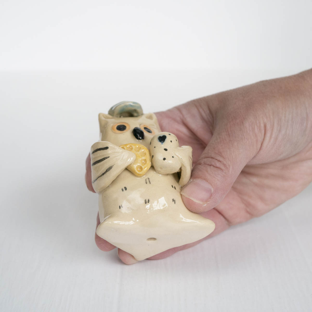 Фигурка, сова, ручная работа модель 1991