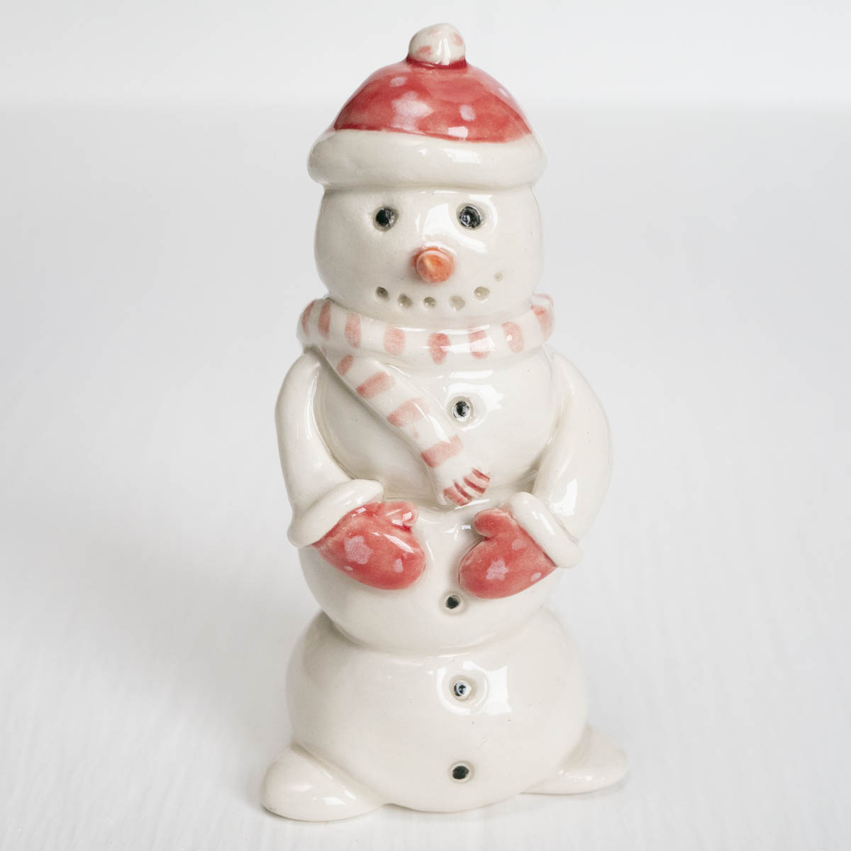 Фигурка из керамики, снеговик, модель 2290