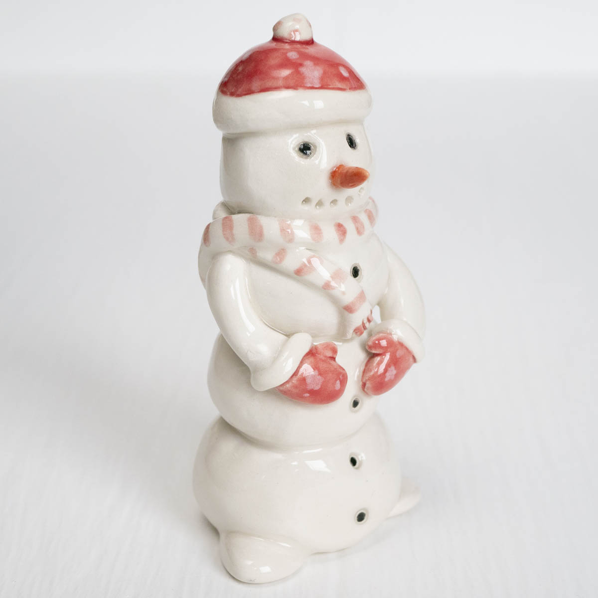 Фигурка из керамики, снеговик, модель 2290