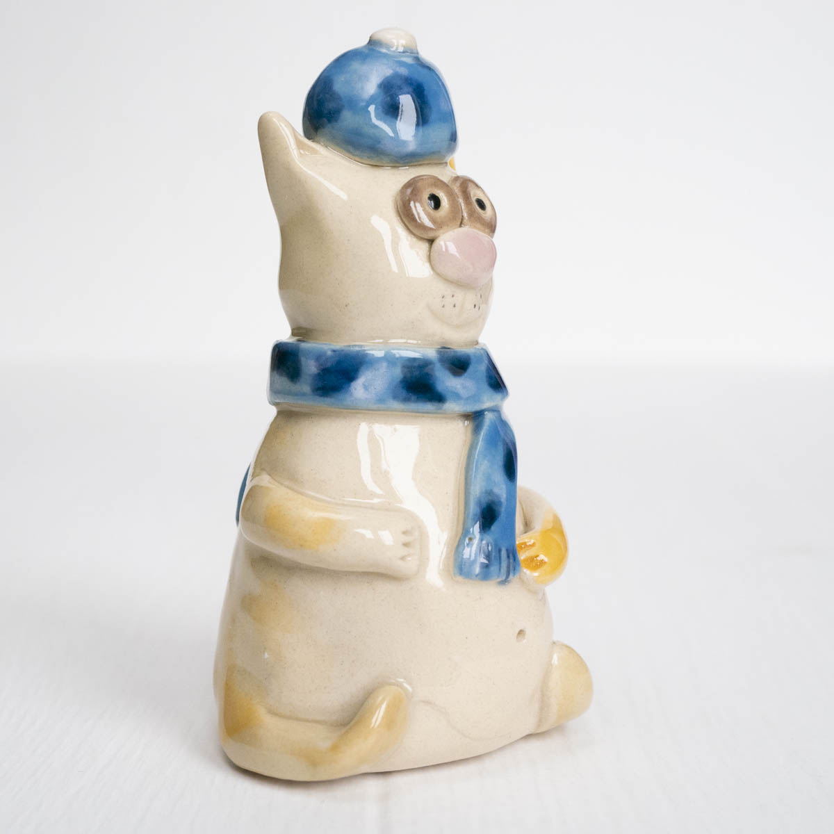 Фигурка, кот, ручная работа, модель 2313