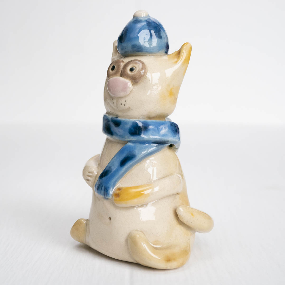 Фигурка, кот, ручная работа, модель 2313