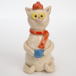 Фигурка, кот, ручная работа, модель 2326
